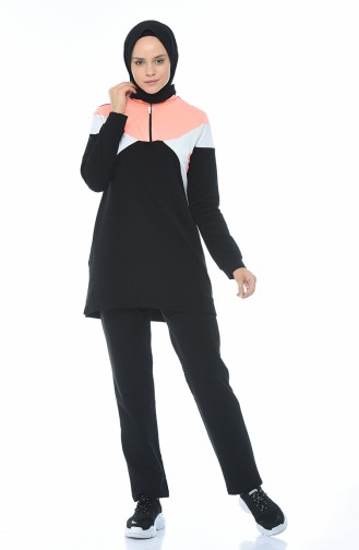 Black Tracksuit 9102-01