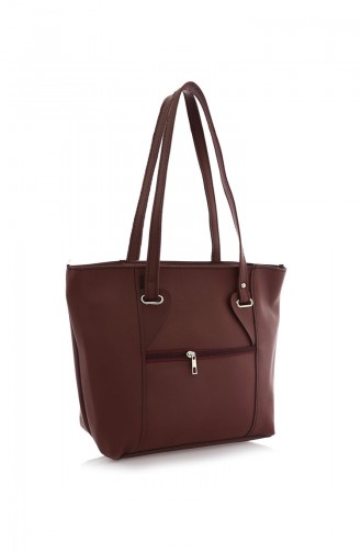 Claret red Shoulder Bag 38Z-03