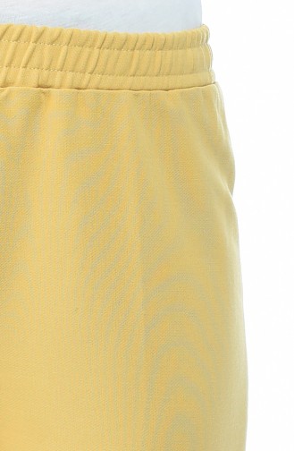 Waist Elastic Trousers Saffron 2105-15