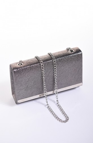 Women Crystal Evening Bag Platin 0506-04