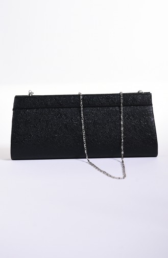 Women Crystal Evening Bag Black 0508-04