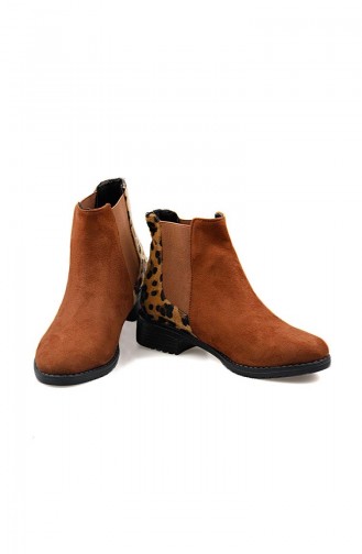 Bottes Pour Femme 26037-08 Tabac Leopard 26037-08