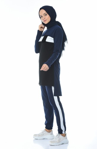 Navy Blue Tracksuit 9047-05