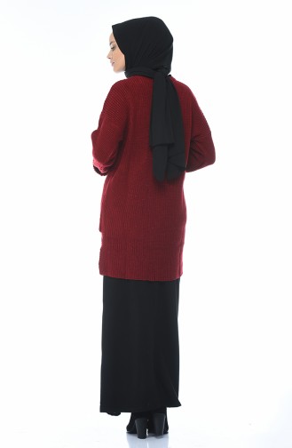 Claret Red Suit 8071-01