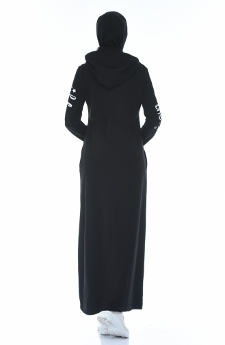 Robe Sport Pierre Imprimée 4086-01 Noir 4086-01