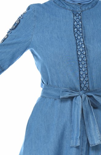 Robe Jean Perlées 90941-02 Bleu Jean 90941-02