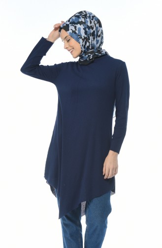 Asymmetrical Tunic Navy Blue 2002-03