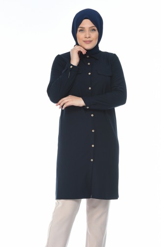 Navy Blue Tuniek 0044-01