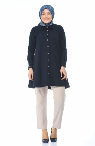 Navy Blue Tunics 0046-02