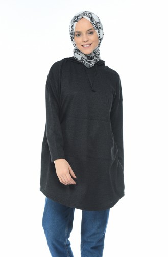 Hooded Tunic Anthracite 4420-03