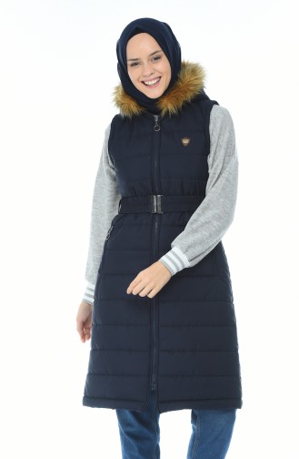 Navy Blue Gilet 1973-03