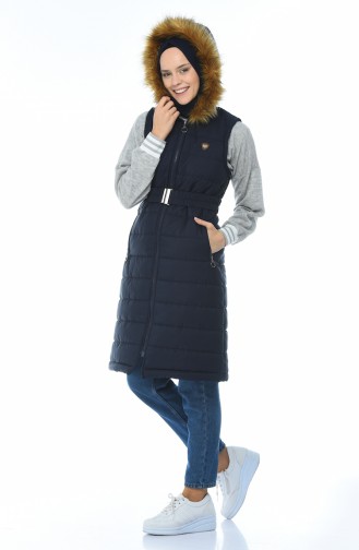 Navy Blue Gilet 1973-03