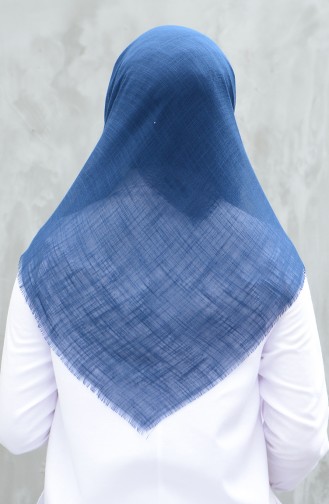 Plain Cotton Scarf Indigo 901529-14