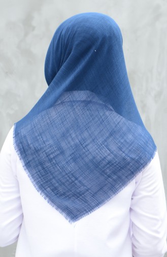 Plain Cotton Scarf Indigo 901529-14