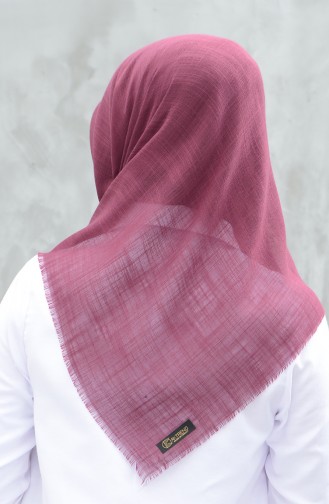 Plain Cotton Scarf Dark Rose Dried 901529-21