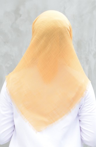 Plain Cotton Scarf Yellow 901529-24