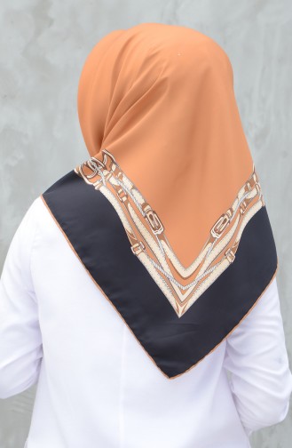 Karaca Sentetik İpek Twill Eşarp 90604-05 Sarı Siyah 90604-05