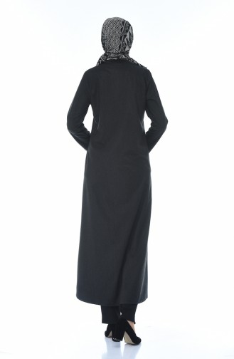 Light Black Abaya 2091-02