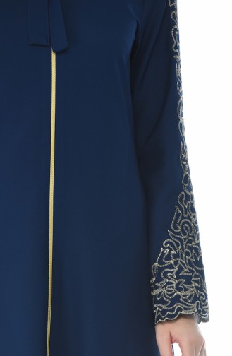 Dunkelblau Abayas 2134-02