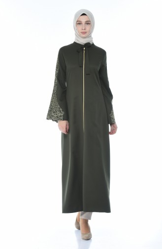 Abaya Brodée 2134-05 Khaki 2134-05