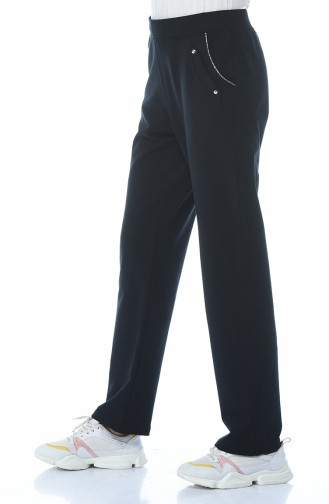 Pantalon Sport avec Poches 94017-01 Bleu Marine 94017-01