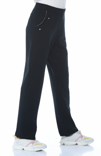 Pantalon Sport avec Poches 94017-01 Bleu Marine 94017-01