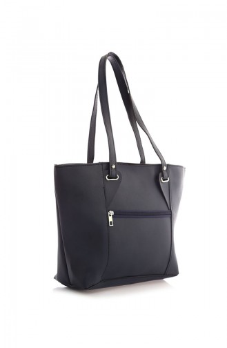 Navy Blue Shoulder Bag 38Z-02