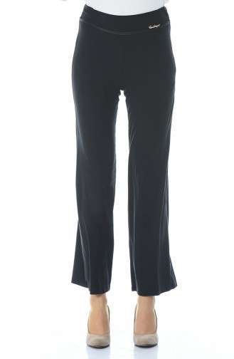 Pantalon Daim Large 5K1500500-02 Noir 5K1500500-02