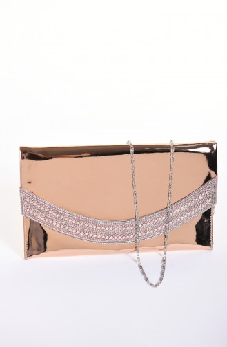 Women´s Mirror Evening Bag Powder 0348-03