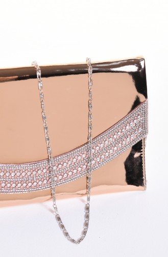 Women´s Mirror Evening Bag Powder 0348-03