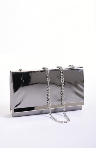 Women´s Mirror Evening Bag Platin 0506-02