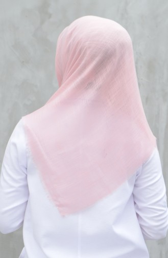 Plain Cotton Scarf Powder 901529-18