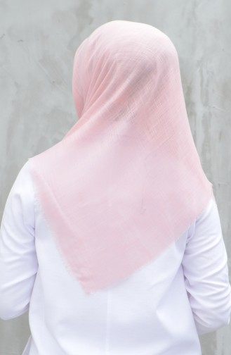 Plain Cotton Scarf Powder 901529-18