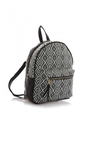 Stilgo Women´s Backpack Black and White Pattern 170Z-01