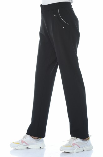 Pantalon Sport avec Poches 94017-03 Noir 94017-03