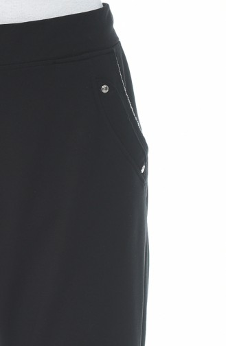 Pantalon Sport avec Poches 94017-03 Noir 94017-03