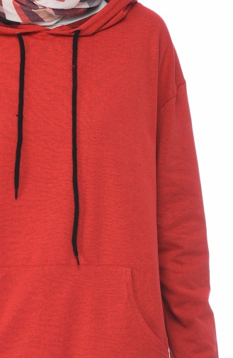 Sweatshirt Rouge 4421-01
