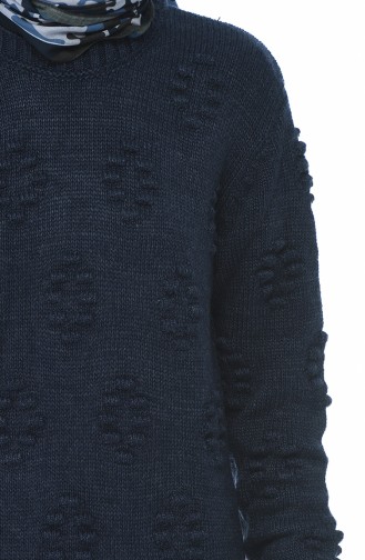 Robe Tricot 0930-01 Bleu Marine 0930-01