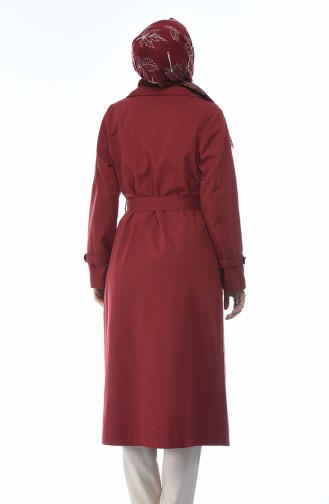 Trench Coat 1235-06 Bordeaux 1235-06