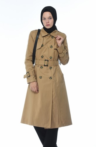 Mustard Trenchcoat 6713-01