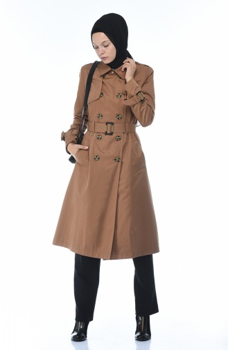 Cinnamon Color Trenchcoat 6713-05