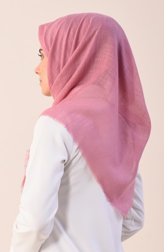 Plain Cotton Scarf Dark Powder 2377-07