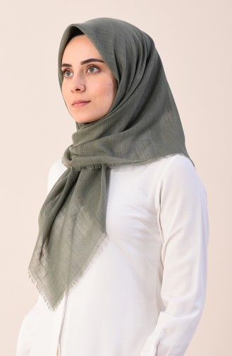 Plain Cotton Scarf Moldy Green 2377-12