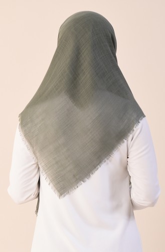 Plain Cotton Scarf Moldy Green 2377-12