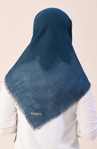 Plain Cotton Scarf Petroleum 2377-15