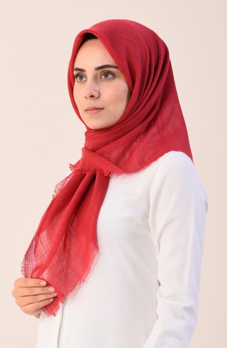 Plain Cotton Scarf Candy Pink 2377-17