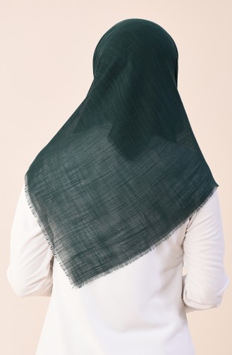 Plain Cotton Scarf Green 2377-18