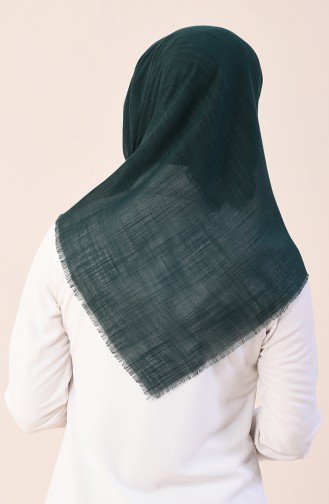 Plain Cotton Scarf Green 2377-18