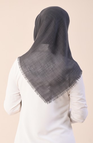 Plain Cotton Scarf Smoky 2377-23