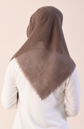 Plain Cotton Scarf Mink 2377-24